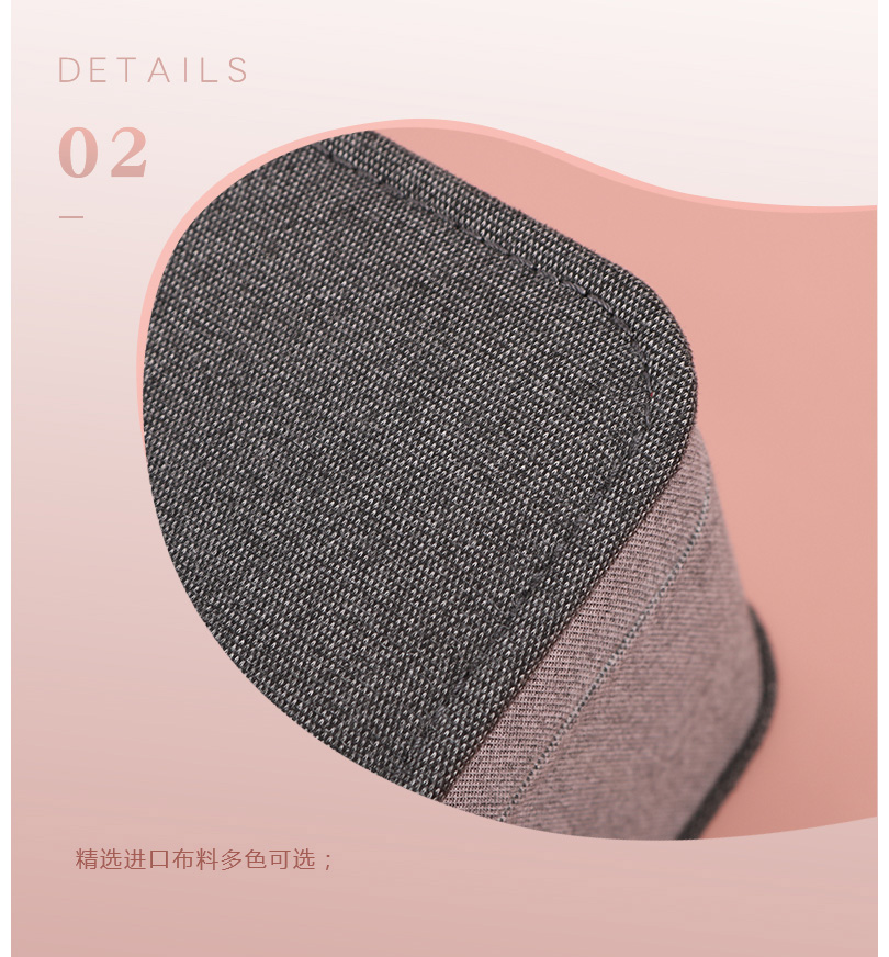 圓角珠寶收納套裝膠盒細節(jié)